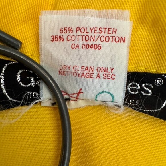 80s Vintage Yellow Light Jacket Blazer - Picture 8 of 11